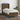 Boxspring met matras en LED stof donkerbruin 80x200 cm