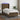 Boxspring met matras en LED stof donkerbruin 80x200 cm