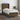 Boxspring met matras en LED stof donkerbruin 90x190 cm