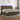 Boxspring met matras en LED stof donkerbruin 200x200 cm