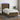 Boxspring met matras en LED stof donkerbruin 90x190 cm