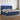 Boxspring met matras en LED stof blauw 200x200 cm