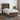 Boxspring met matras en LED stof donkerbruin 90x190 cm