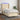 Boxspring met matras en LED stof crèmekleurig 100x200 cm