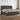 Boxspring met matras en LED stof donkerbruin 200x200 cm