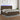 Boxspring met matras en LED stof donkerbruin 200x200 cm