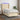 Boxspring met matras en LED stof crèmekleurig 80x200 cm