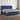 Boxspring met matras en LED stof blauw 200x200 cm