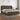 Boxspring met matras en LED stof donkerbruin 200x200 cm