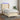 Boxspring met matras en LED stof crèmekleurig 80x200 cm