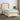 Boxspring met matras en LED stof crèmekleurig 80x200 cm