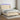Boxspring met matras en LED stof crèmekleurig 140x190 cm