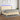 Boxspring met matras en LED stof crèmekleurig 200x200 cm