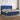 Boxspring met matras en LED stof blauw 200x200 cm