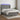 Boxspring met matras en LED stof donkergrijs 140x190 cm