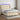 Boxspring met matras en LED stof crèmekleurig 140x200 cm