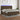 Boxspring met matras en LED stof donkerbruin 200x200 cm