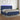 Boxspring met matras en LED stof blauw 200x200 cm