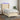 Boxspring met matras en LED stof crèmekleurig 80x200 cm