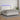 Boxspring met matras en LED kunstleer wit 180x200 cm