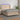 Boxspring met matras en LED kunstleer cappuccinokleur 140x190cm