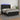 Boxspring met matras en LED kunstleer zwart 140x190 cm