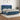 Boxspring met matras en LED fluweel donkerblauw 160x200 cm