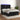 Boxspring met matras en LED fluweel zwart 140x190 cm