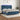 Boxspring met matras en LED fluweel donkerblauw 160x200 cm