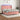 Boxspring met matras en LED fluweel roze 160x200 cm