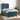 Boxspring met matras en LED fluweel donkerblauw 90x190 cm