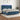 Boxspring met matras en LED fluweel donkerblauw 180x200 cm