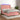 Boxspring met matras en LED fluweel roze 140x200 cm