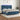 Boxspring met matras en LED fluweel donkerblauw 180x200 cm