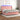 Boxspring met matras en LED fluweel roze 200x200 cm