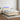 Boxspring met matras en LED stof crèmekleurig 120x200 cm