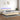 Boxspring met matras en LED stof crèmekleurig 200x200 cm