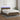 Boxspring met matras en LED stof donkerbruin 140x190 cm