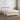 Boxspring met matras en LED stof crèmekleurig 140x200 cm