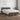 Boxspring met matras en LED stof donkerbruin 140x200 cm