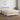 Boxspring met matras en LED stof crèmekleurig 140x200 cm