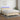 Boxspring met matras en LED stof crèmekleurig 140x200 cm