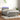 Boxspring met matras en LED fluweel lichtgrijs 90x200 cm