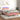 Boxspring met matras en LED fluweel roze 120x200 cm