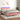 Boxspring met matras en LED fluweel roze 140x190 cm