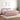 Boxspring met matras en LED fluweel roze 180x200 cm