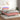 Boxspring met matras en LED fluweel roze 120x200 cm