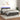 Boxspring met matras en LED fluweel donkergrijs 140x190 cm