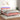 Boxspring met matras en LED fluweel roze 140x190 cm