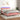 Boxspring met matras en LED fluweel roze 140x190 cm